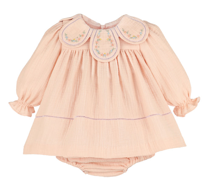 Pink Cuddle Cotton Petail Float Dress