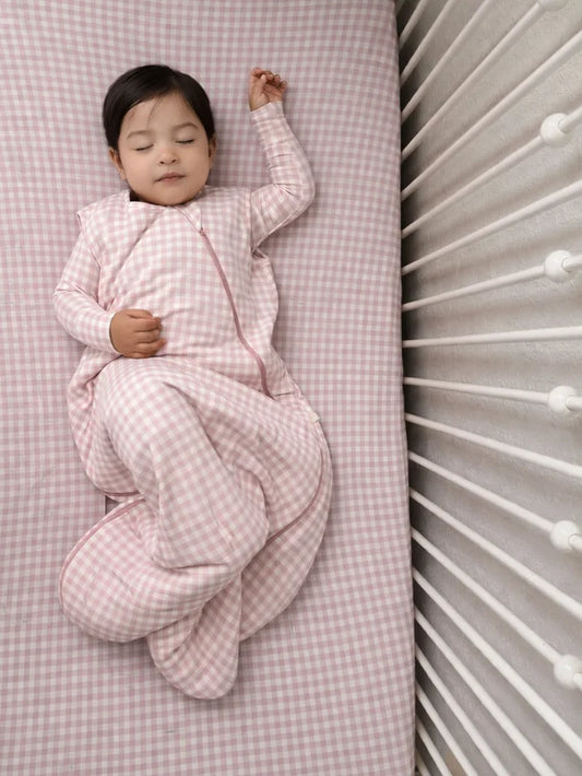 Pink Gingham SLEEP BAG 1.0 TOG