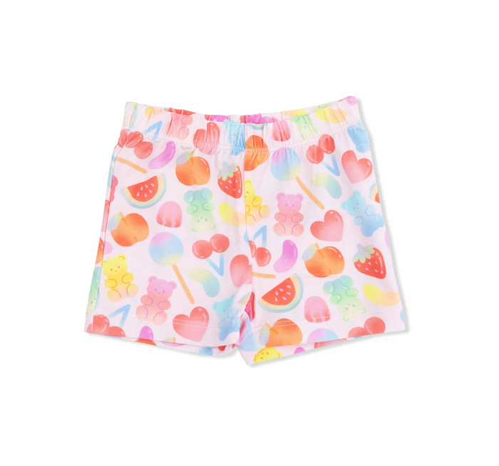 Pink Gummy Bears Loungewear Short Set