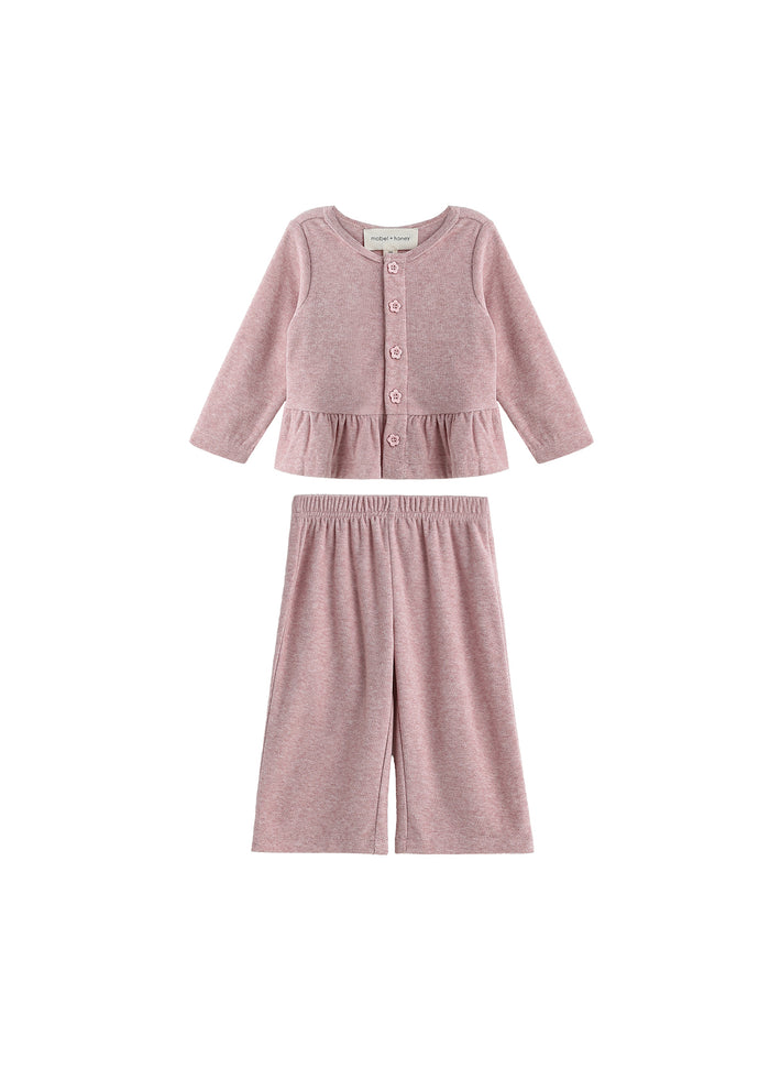 Pink Margaret Two Piece Set