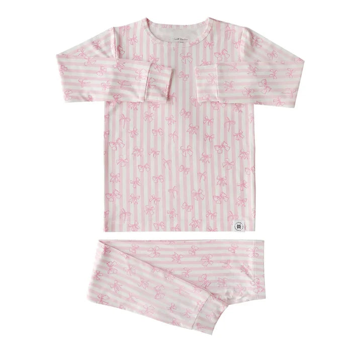 Pink Tie the Knot PJ Set