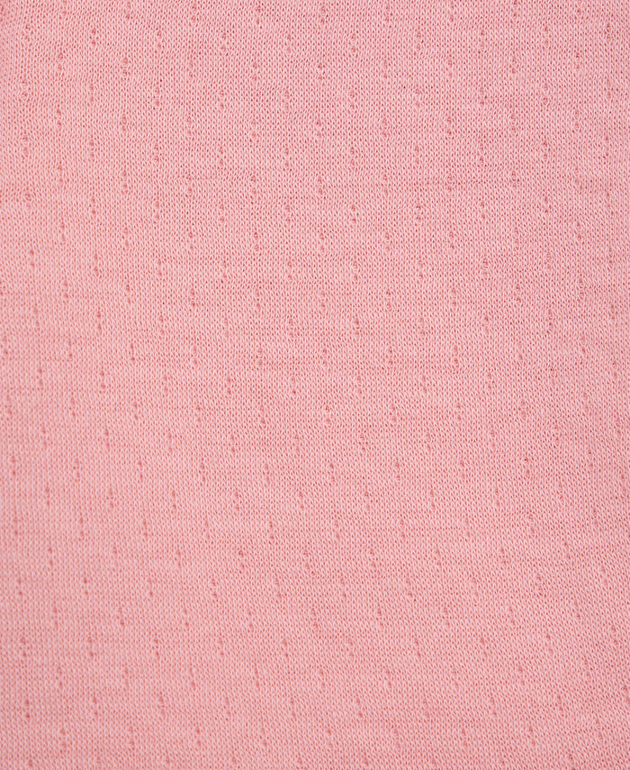 Pink Tulip Knit Dress & Pink Cardigan Set