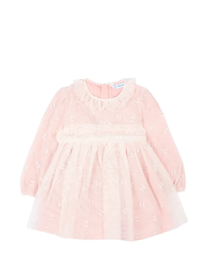 Pink Tulle Bow Dress