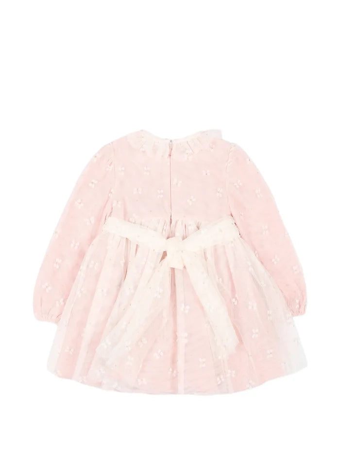 Pink Tulle Bow Dress