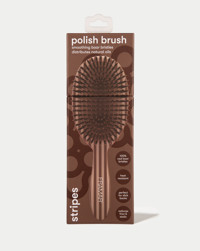 Polish Brush Chocolate Stripe