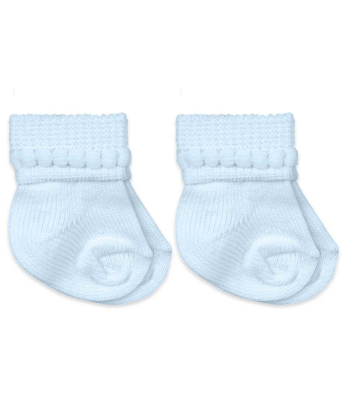 Pom Pom Edge Socks