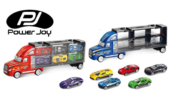Power Joy Vroom Vroom DC Trucky Car 6 Pieces