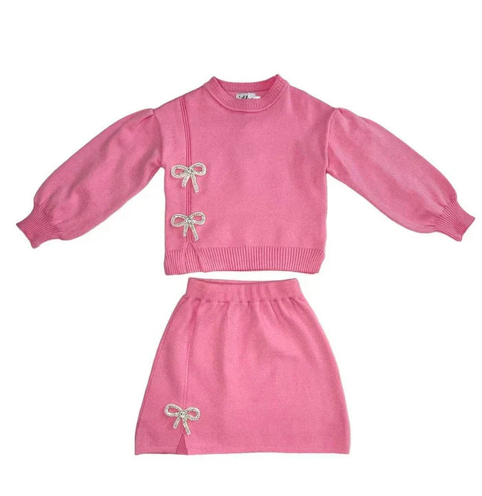 Pretty in Pink Bow Set