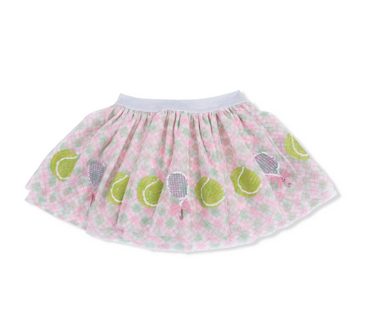 Pretty Tennis Tutu Skirt & Bike Shorts