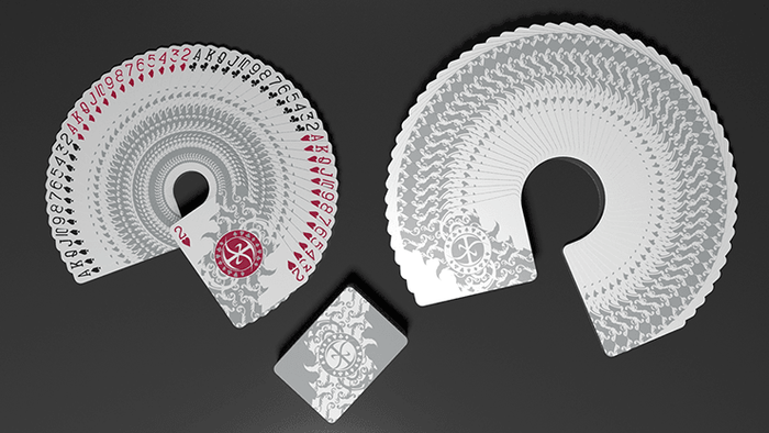 PlayingCardDecks.com-Pro XCM Ghost Playing Cards USPCC