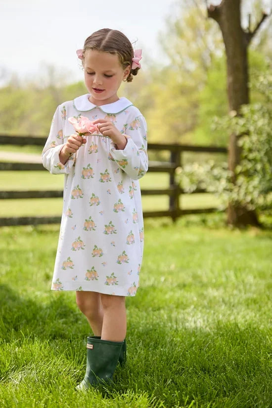 Pumpkin Petals Evelyn Dress