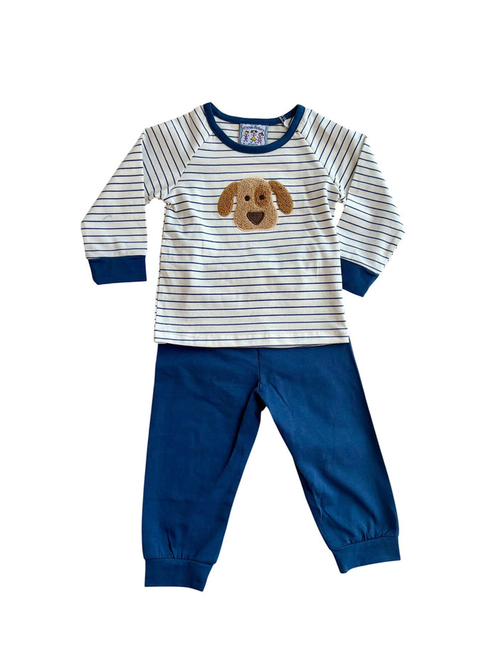 Puppy Applique Jogger Set