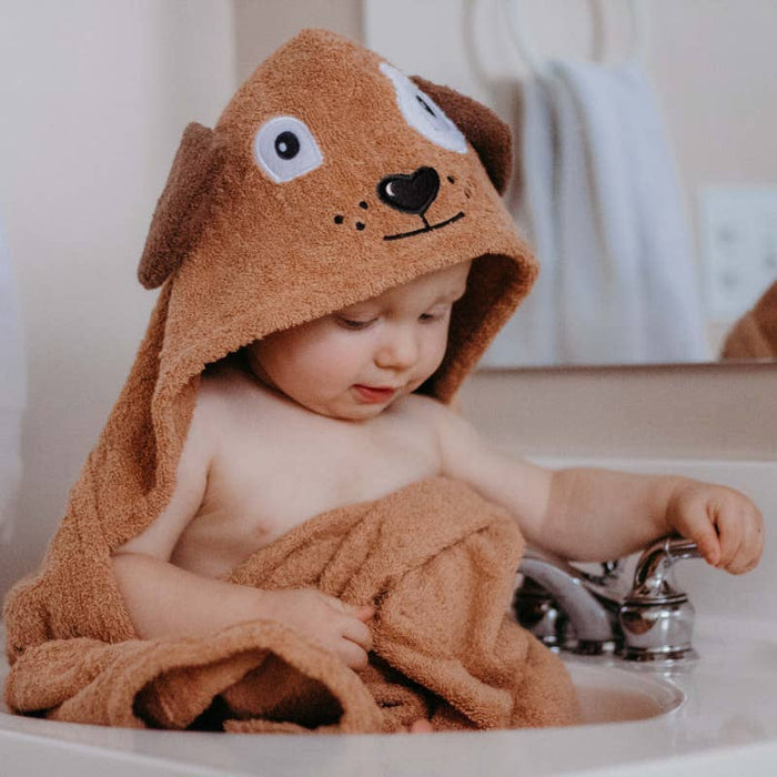 Puppy Hooded Towel for Toddlers