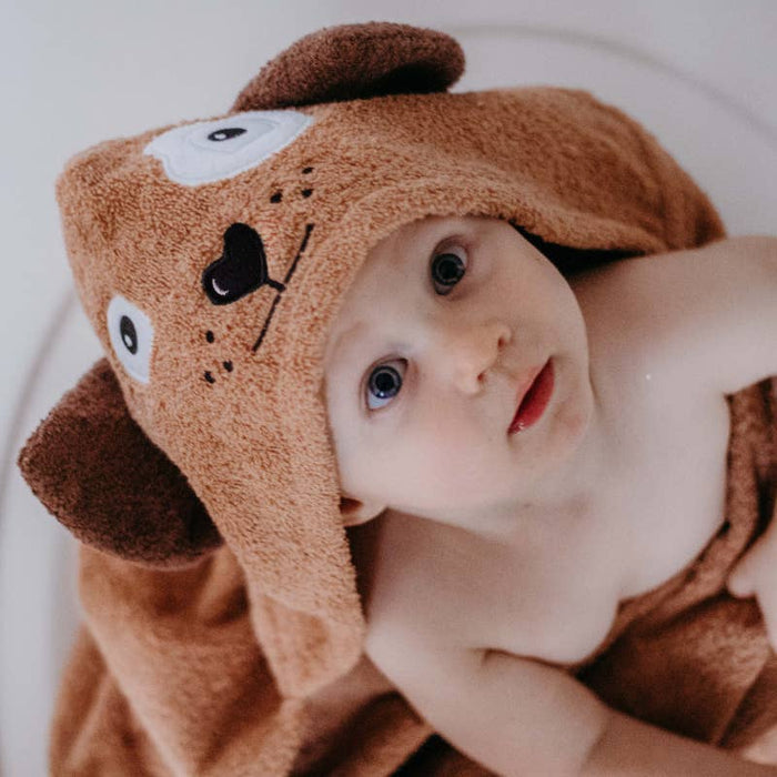 Puppy Hooded Towel for Toddlers