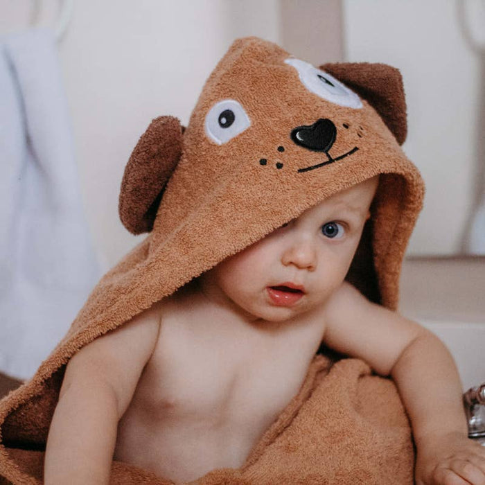 Puppy Hooded Towel for Toddlers