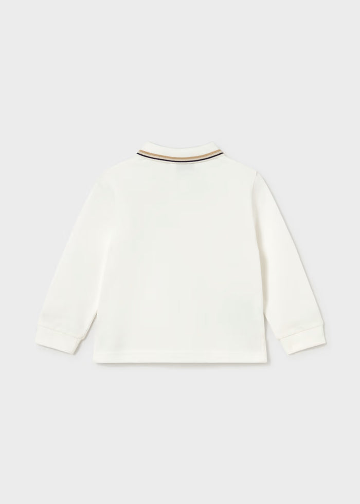 Puppy Pocket Long Sleeve Polo