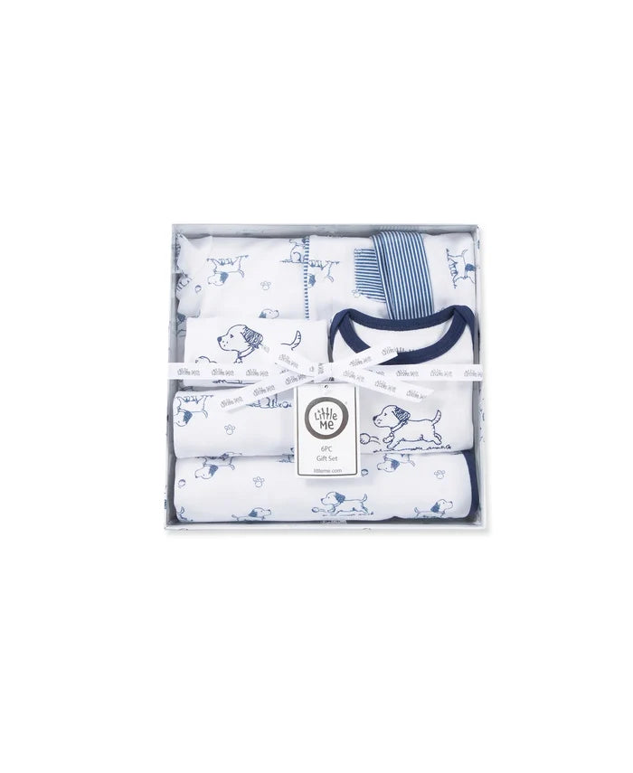 Puppy Toile Gift Box