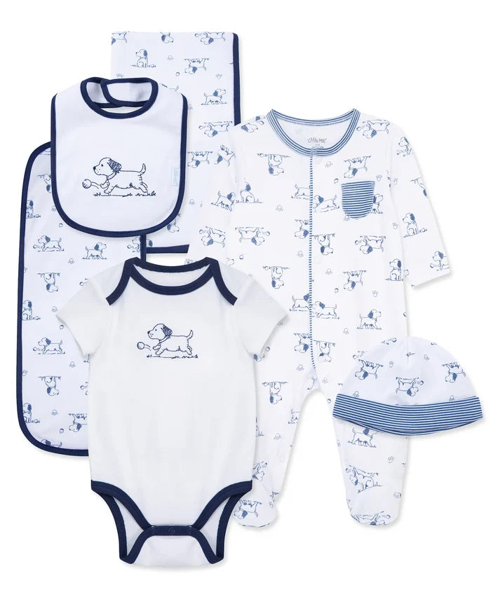 Puppy Toile Gift Box