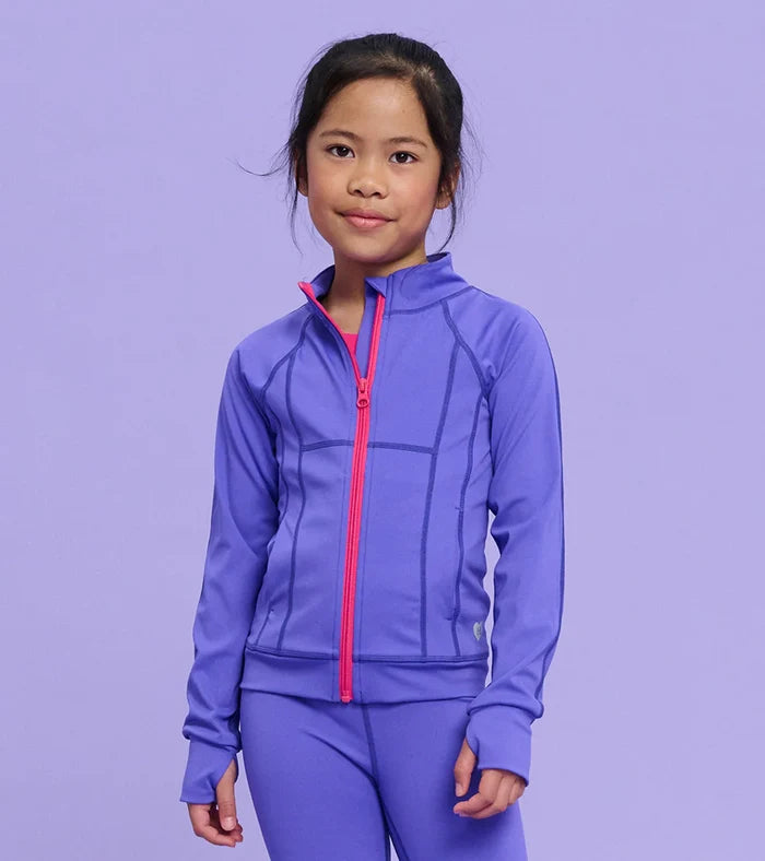Purple Opulence Active Jacket