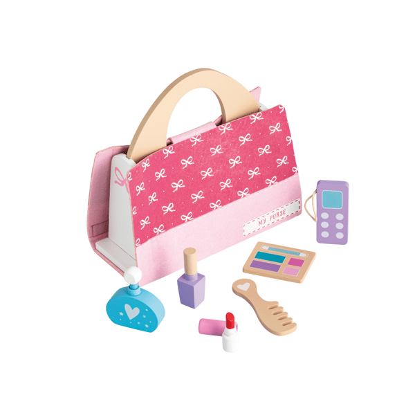 Purse Felt Wood Set