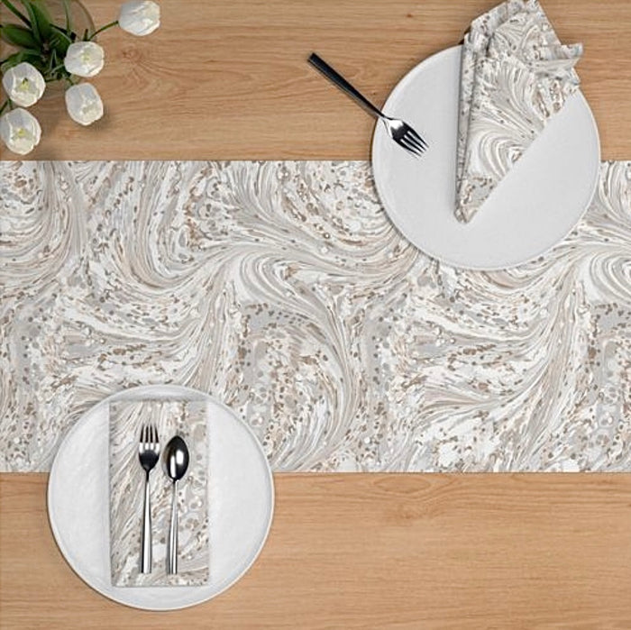 READY TO SHIP! Safari Neutral Table Runner