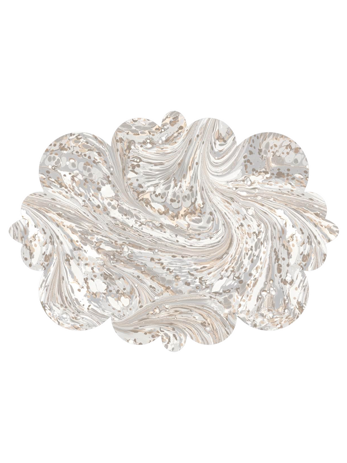 READY TO SHIP! Safari Neutral Victorian Placemat