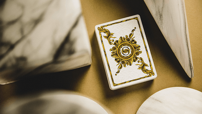 PlayingCardDecks.com-Rebirth White Playing Cards TWPCC