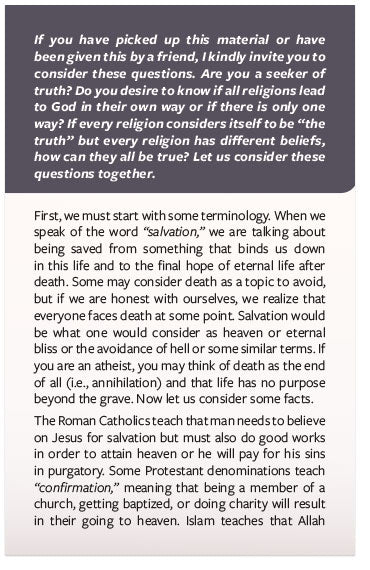 Religions and Seeking Truth