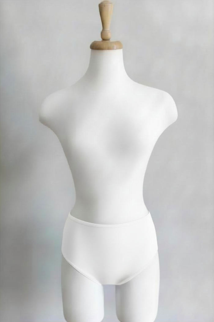Reversible Brief in White color by Diane Kroe