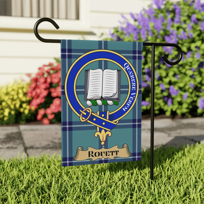 Clan Crest Personalized Family Garden Flag