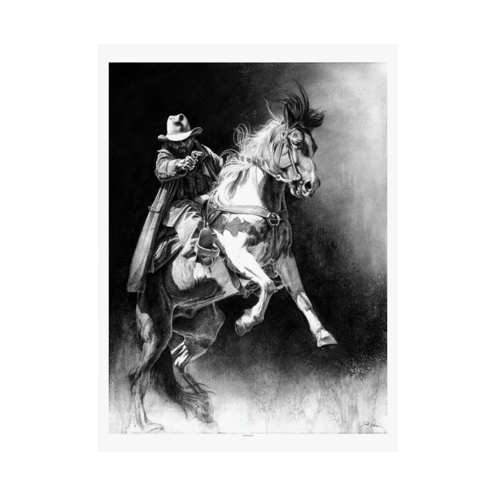 "Rough Rider" Premium Matte Paper Print.