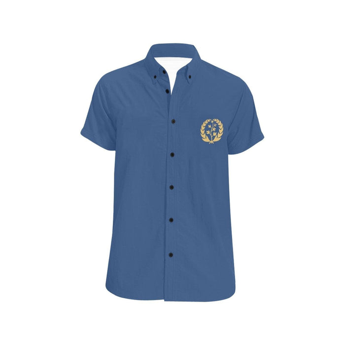 Royal blue Men Shirt - Natna Shop