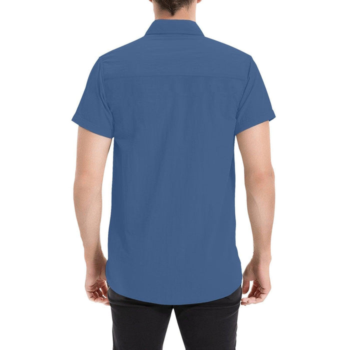 Royal blue Men Shirt - Natna Shop