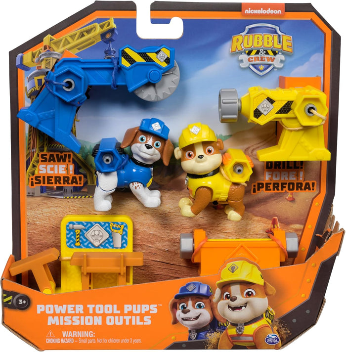 Rubble & Crew Power Tool Pups 2 Pack