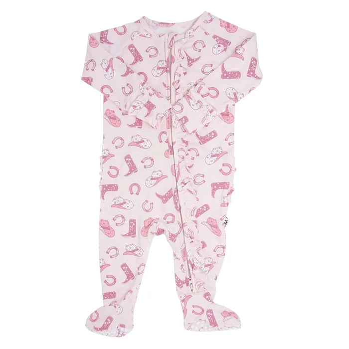 Ruffle Footie  -  Gwen