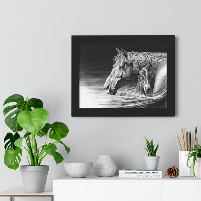 "Safe and Sound" Framed Paper Print