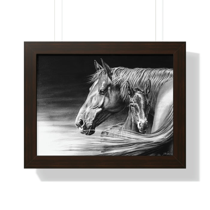 "Safe and Sound" Framed Paper Print