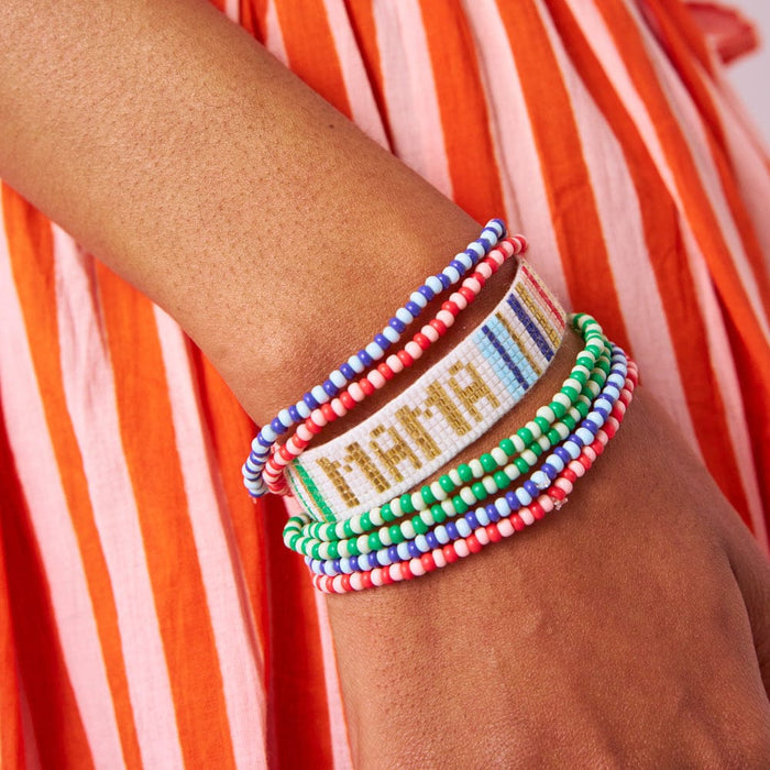Sage + Gabby Mama Bracelet Stack Rainbow Stack