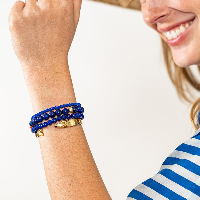 Sally Fish Cuff Bracelet Brass Cuff