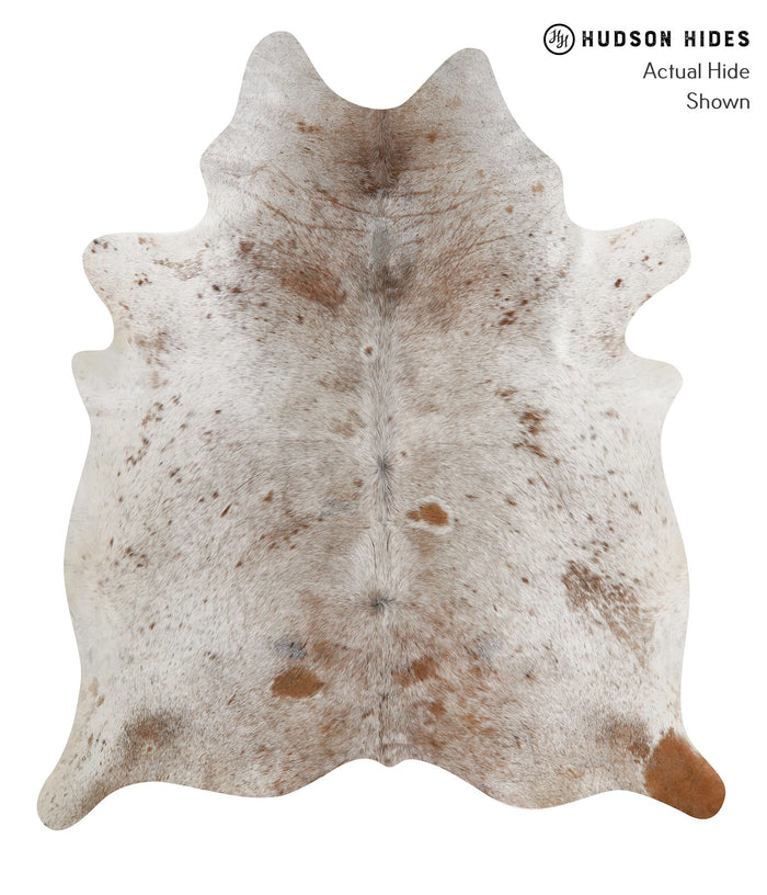 Salt and Pepper Black Cowhide Rug #85743