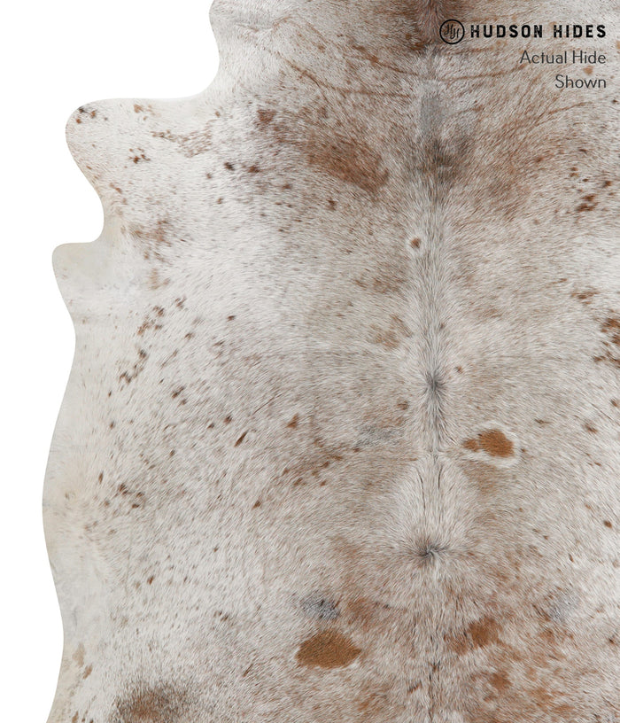 Salt and Pepper Black Cowhide Rug #85743
