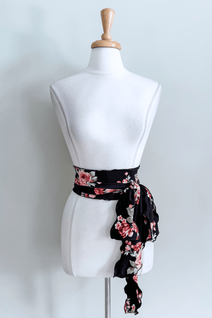 Sash Belt in Florence Floral print from Diane Kroe