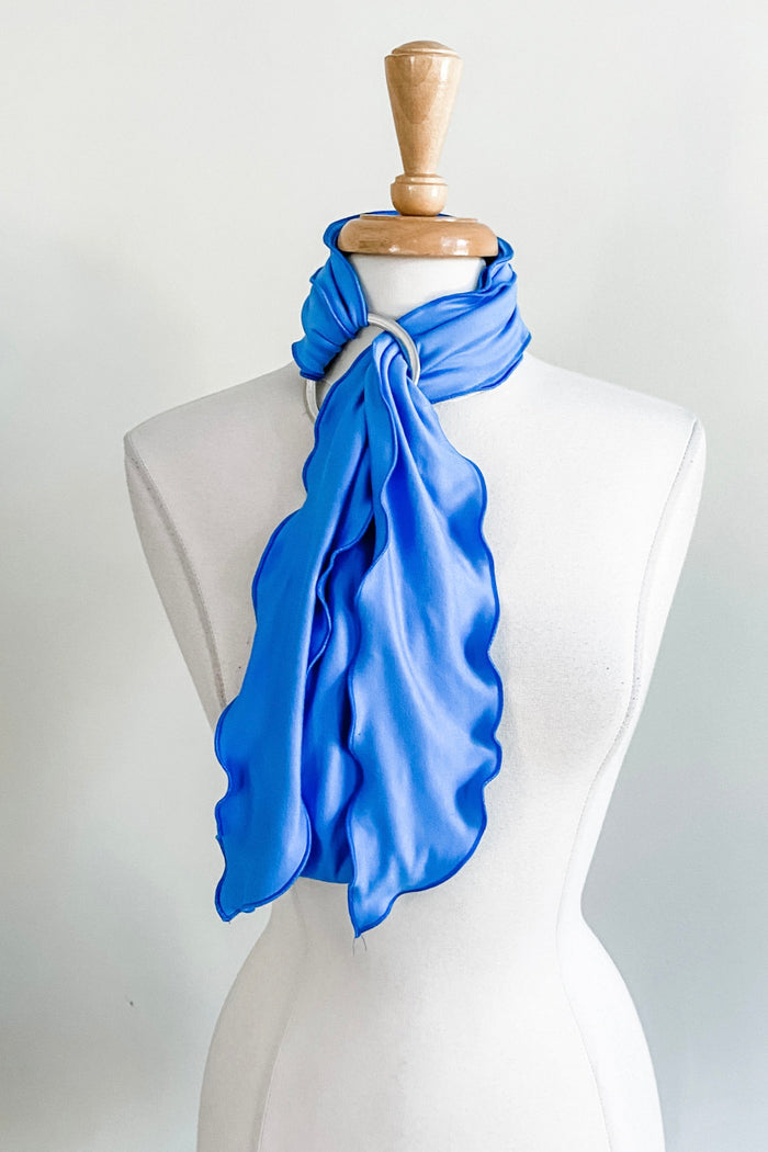 Diane Kroe Sash Belt (Sky Blue) - The Classic Capsule Collection