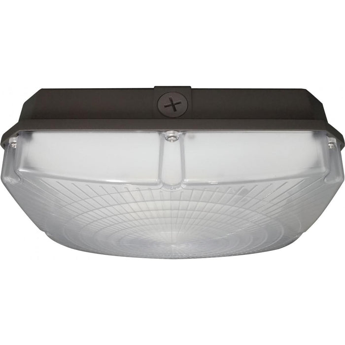 LED Canopy Satco 65-140 40W 8.5" LED Canopy Fixture 4000K Bronze 120-277V Satco
