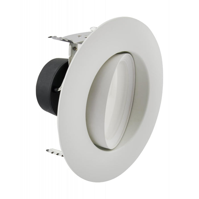 LED Recessed Downlight Satco S11824 10.5WLED/DIR/5-6/90'/CCT-SEL 10.5W LED Gimbal Retrofit Downlight CCT Selectable Satco