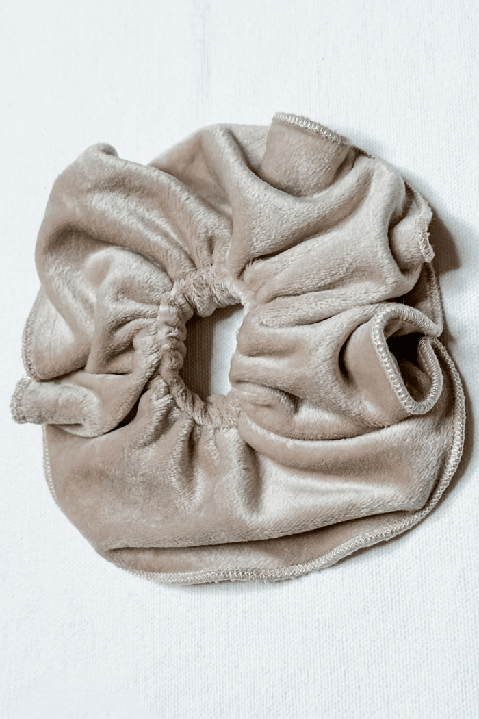 Scrunchies Accessories in Champagne Velvet from Diane Kroe