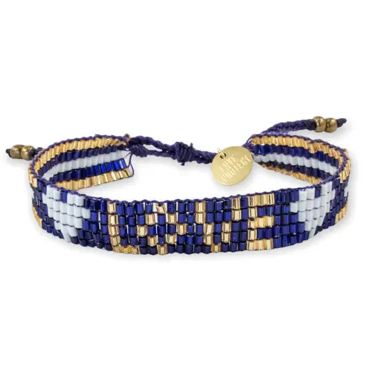 Seed Bead LOVE Bracelet