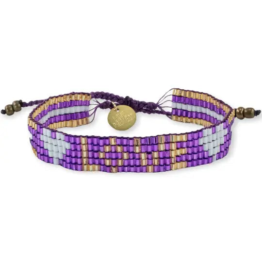 Seed Bead LOVE Bracelet