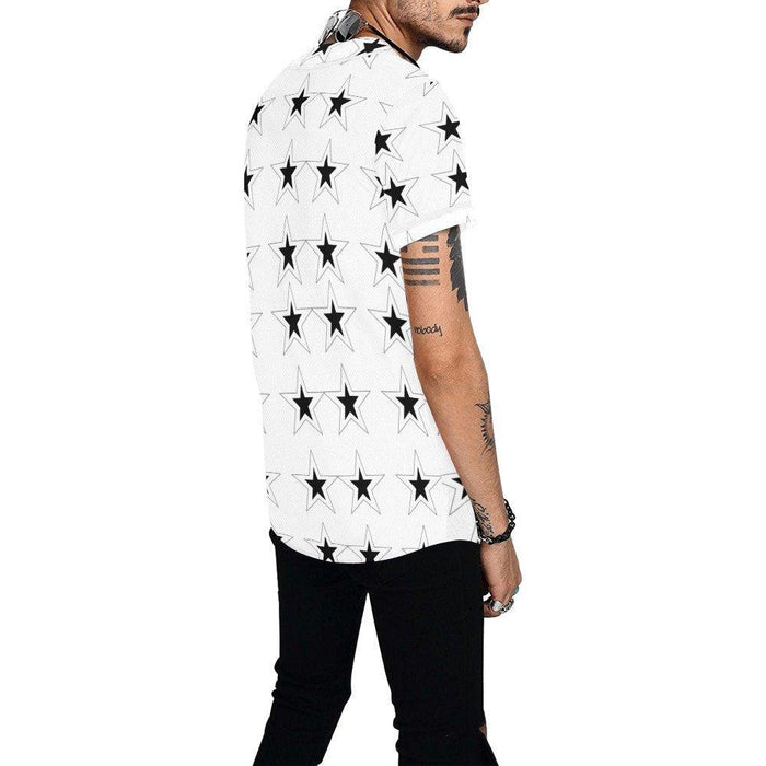 Shirts Mens Eritrean flag star v-neck  Baseball Jersey - Natna Shop