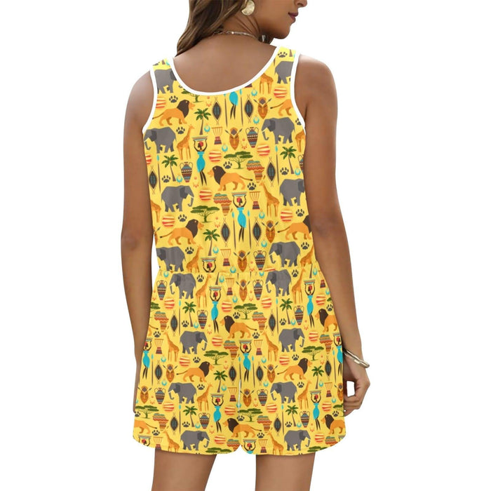 Short sleeve jumpsuit - Natna Shop